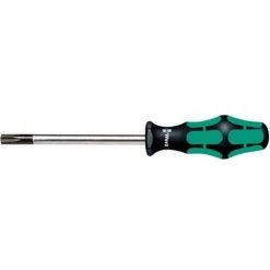 WERA Tournevis TORX® Avec Alésage, Dimensions : T 40, Long. De La Lame 130 Mm, Long. Totale 242 Mm, Ø De La Lame : 7,0 Mm