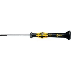 WERA Tournevis électronique ESD TORX®, Avec Alésage, Dimensions : T 10, Long. De La Lame 60 Mm, Long. Totale 157 Mm