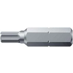 WERA Embout Pour Vis à 6 Pans Femelle 5/16'', 30 Mm, Cote S/plats : 8 Mm