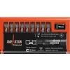 WERA Assortiment D'embouts Bit-Check Impaktor, 10 Pièces, PZ