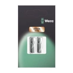 LOT DE 2 EMBOUTS TORX® 2 X T10 X 25 MM WERA 867/1 Z SB SIS 05073313001 LONGUEUR:25 MM