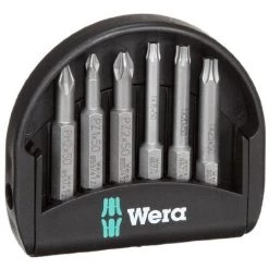 SET 6 MINI EMBOUTS DE 50 MM PH/PZ/TX WERA