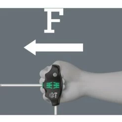 Wera 454 HF Clé Coudée Pour Vis à 6 Pans Creux Taille (métrique): 6 Mm Longueur De La Lame: 150 Mm -Wera Soldes Boutique 18180896 4