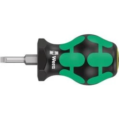 Wera 335 Stubby Tournevis Pour Vis à Fente Largeur De La Lame: 4 Mm Longueur De La Lame: 25 Mm