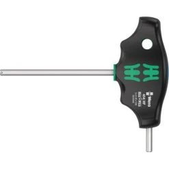 Wera 454 HF Clé Coudée Pour Vis à 6 Pans Creux Taille (métrique): 5 Mm Longueur De La Lame: 100 Mm