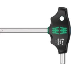 Wera 454 HF Clé Coudée Pour Vis à 6 Pans Creux Taille (métrique): 10 Mm Longueur De La Lame: 100 Mm