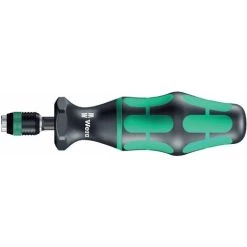 Wera Kraftform, Tournevis Dynamométrique à Couple Préréglé (0,1-3,0 Nm) Avec Mandrin à Serrage Rapide Rapidaptor Série 7400, 155 Mm - 05074715010