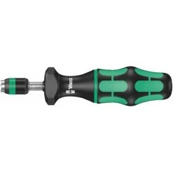 Wera 7446 Kraftform, Tournevis Dynamométrique Réglable Avec Mandrin à Serrage Rapide Rapidaptor, 1/4 Pouce, 11,0 - 29,0 In. Lbs. - 05074711001