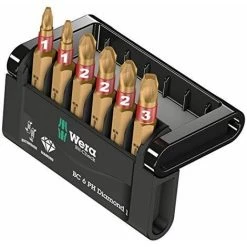 WERA Bit-Check 6 PH Diamond 1, 6 Pièces