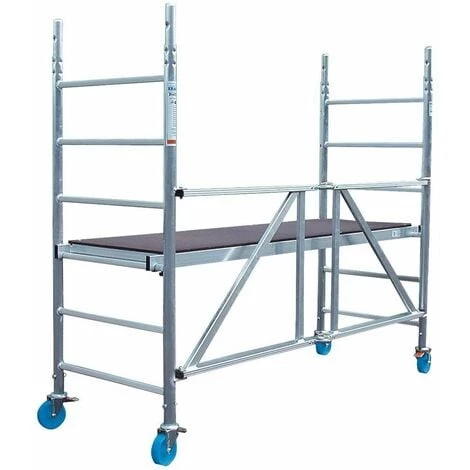 WERA Echafaudage Aluminium Pliant Mobile 1 WERA Echafaudage Aluminium Pliant Mobile