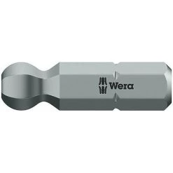 Embout WERA Six Pans Creux Avec Tete Spherique 6,0x25mm