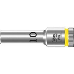 Douille WERA 1/2", 6 Pans, Long, SW 10,0 Longueur 83mm