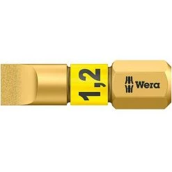 Embout WERA Fente 1,0x5,5x25mm BiTorsion, Diamanté