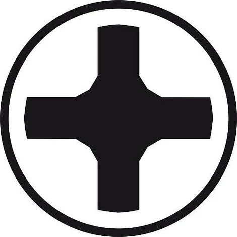 Embout WERA Phillips Avec Diametre De Tige Reduit, Diamanté PH2x25mm 2 Embout WERA Phillips Avec Diametre De Tige Reduit, Diamanté PH2x25mm – Image 2