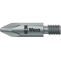 Embout WERA Phillips Avec Raccord Filete M6 PH2x44,5mm