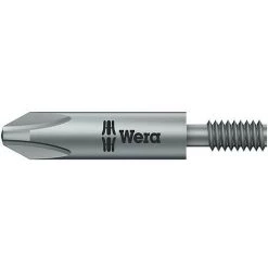 Embout WERA Phillips Avec Raccord Filete M4 PH2x33mm