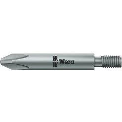 Embout WERA Phillips Avec Raccord Filete 10-32UNF PH2x44,5mm