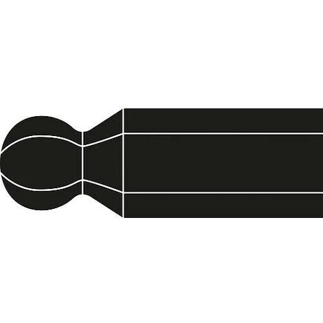 Cle Male Coudee WERA Inox 6 Pans Avec Tete Spherique 10,0x224mm, Gainage De Couleur 2 Cle Male Coudee WERA Inox 6 Pans Avec Tete Spherique 10,0x224mm, Gainage De Couleur – Image 2