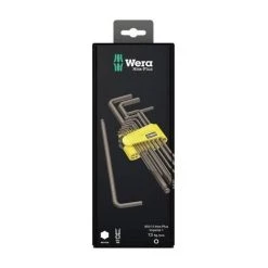 WERA 950/13 HEX-PLUS IMPERIAL 1 6 PANS INTÉRIEURS JEU DE CLÉS MÂLES COUDÉES 13 PIÈCES 05021721001