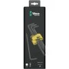 Wera 950 PKL/9 SZ N SB Jeu De Clés Mâles Coudées, Syst. Impérial, BlackLaser, 9 Pièces - 05133180001