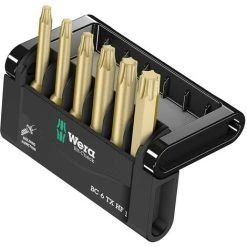 Wera Mini-Check TX HF, 50 Mm 05056476001 Jeu Dembouts 6 Pièces TORX® Intérieur Fonction De Retenue