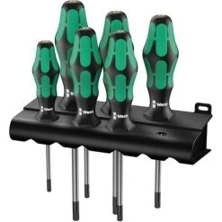 Wera 367/6 TORX® Pour Latelier Jeu De Tournevis 6 Pièces TORX® Intérieur