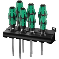 Wera 367/7 TORX® HF Pour Latelier Jeu De Tournevis 7 Pièces TORX