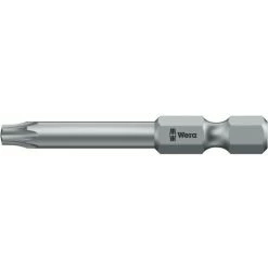 Embout Torx T 8 Wera 05060098001 Acier à Outils Allié, Extra-rigide Forme (embouts): F 6.3 1 Pc(s)