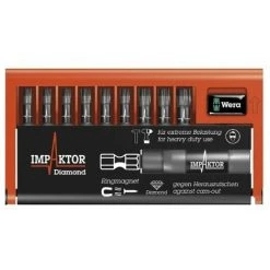 SET EMBOUTS WERA IMPAKTOR 8767-9/IMP DC T20/25/30/40