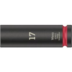 Wera 8790 C Impaktor Deep 05004834001 6 Pans Intérieurs Douille 17 Mm 1/2 (12.5 Mm)