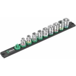 WERA Bande Magnétique De Noix B 4 Set D'enveloppe De Socket Cyclop, 3/8 Lecteur, 9 Pièces | 5005430001