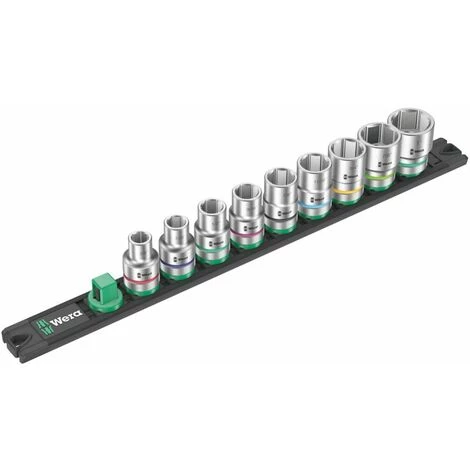 WERA Bande Magnétique Noix C Imperial 1 Socket Insert Insert, 1/2 Lecteur, <br /> Pouce, 9 Pièces | 5005 1 WERA Bande Magnétique Noix C Imperial 1 Socket Insert Insert, 1/2 Lecteur, <br /> Pouce, 9 Pièces | 5005