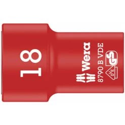 Wera WERA Aussen-Sechskant Steckschlüsseleinsatz 18 Mm 3/8 10 8790 B VDE (05004962001)