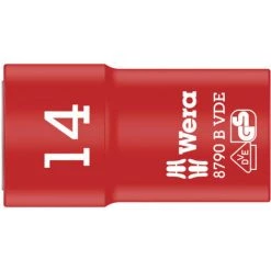 Wera WERA 8790 B VDE 05004958001 Aussen-Sechskant VDE-Steckschlüsseleinsatz 14 Mm (05004958001)