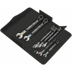 WERA Joker Maul-Ringratschen Key Set. Douane. 8 Parties