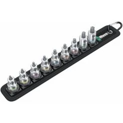WERA Ceinture B 3 Torx® HF Zyklop Bitnuss Set Torx®. Avec Une Fonction D'arrêt. 3/8 Lecteur. 9 Parties