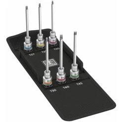 WERA 8767 C TORX® HF 2 Zyklop Bitnuss Set Torx®. Avec Une Fonction D'arrêt. En 6 Parties