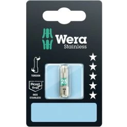 Embout Torx T 10 Wera 05073620001 Acier Inoxydable Forme (embouts): D 6.3 1 Pc(s)