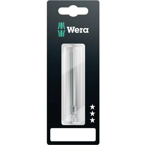 Embout Cruciforme PZ 2 Wera 05073524001 Acier à Outils Extra-rigide, Extra-rigide Forme (embouts): F 6.3 1 Pc(s) 1 Embout Cruciforme PZ 2 Wera 05073524001 Acier à Outils Extra-rigide, Extra-rigide Forme (embouts): F 6.3 1 Pc(s)