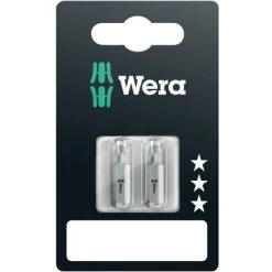 Embout Torx T 10, T 15, T 20 Wera 05073375001 Acier à Outils Allié, Extra-rigide Forme (embouts): D 6.3 3 Pc(s)