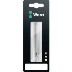 Embout Torx T 40 Wera 05073531001 Acier à Outils Allié, Extra-rigide Forme (embouts): F 6.3 1 Pc(s)