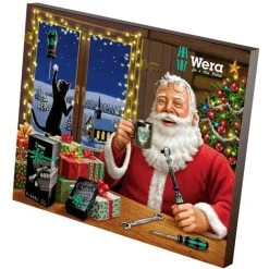 Calendrier Wera Advent 2022, 24 Pièces