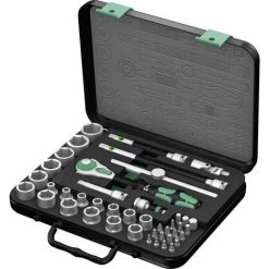 Wera 8100 SB 2 Zyklop Jeu De Clés à Douille Métrique 3/8 (10 Mm) 43 Pièces 05003594001