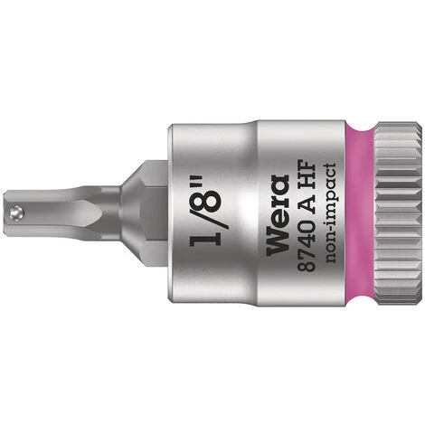 Wera 8740 A 05003383001 6 Pans Intérieurs Douille 1/8 1/4 (6.3 Mm) 1 Wera 8740 A 05003383001 6 Pans Intérieurs Douille 1/8 1/4 (6.3 Mm)